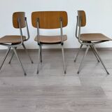 Set of 3 Friso Kramer chairs for Ahrend by Cirkel Result 60s 70s