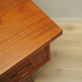 Teak desk, Danish design, 1970s, production: Denmark