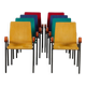 Suite de 8 chaises Pigalle par Caramia pour XO, 1990