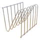 Zig-zag magazine rack