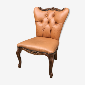 Fauteuil en cuir