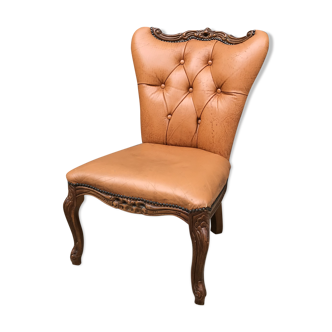 Fauteuil en cuir