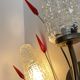 Pair of retro 60s wall lights