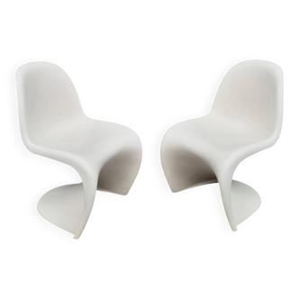 Paire de chaises Verner Panton édition Vitra