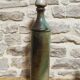 Large enamelled ceramic bottle by Michel Woop in Grimaud
