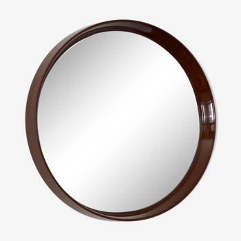 Round mirror Belgian design 1970