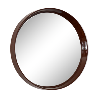 Round mirror Belgian design 1970