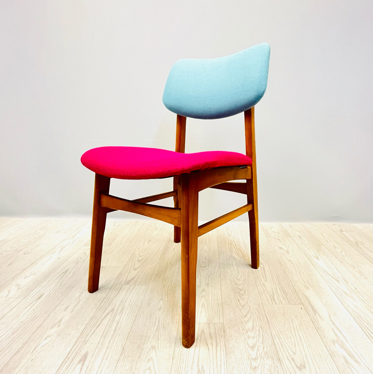 Four middle century chairs