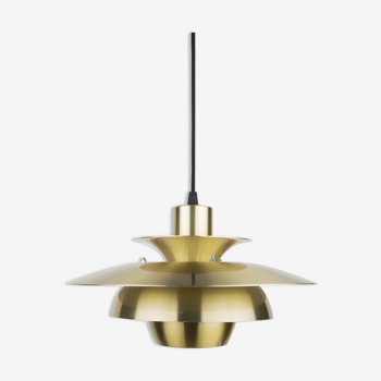 Danish vintage pendant lamp by Kurt Wiborg, Jeka, 1980s