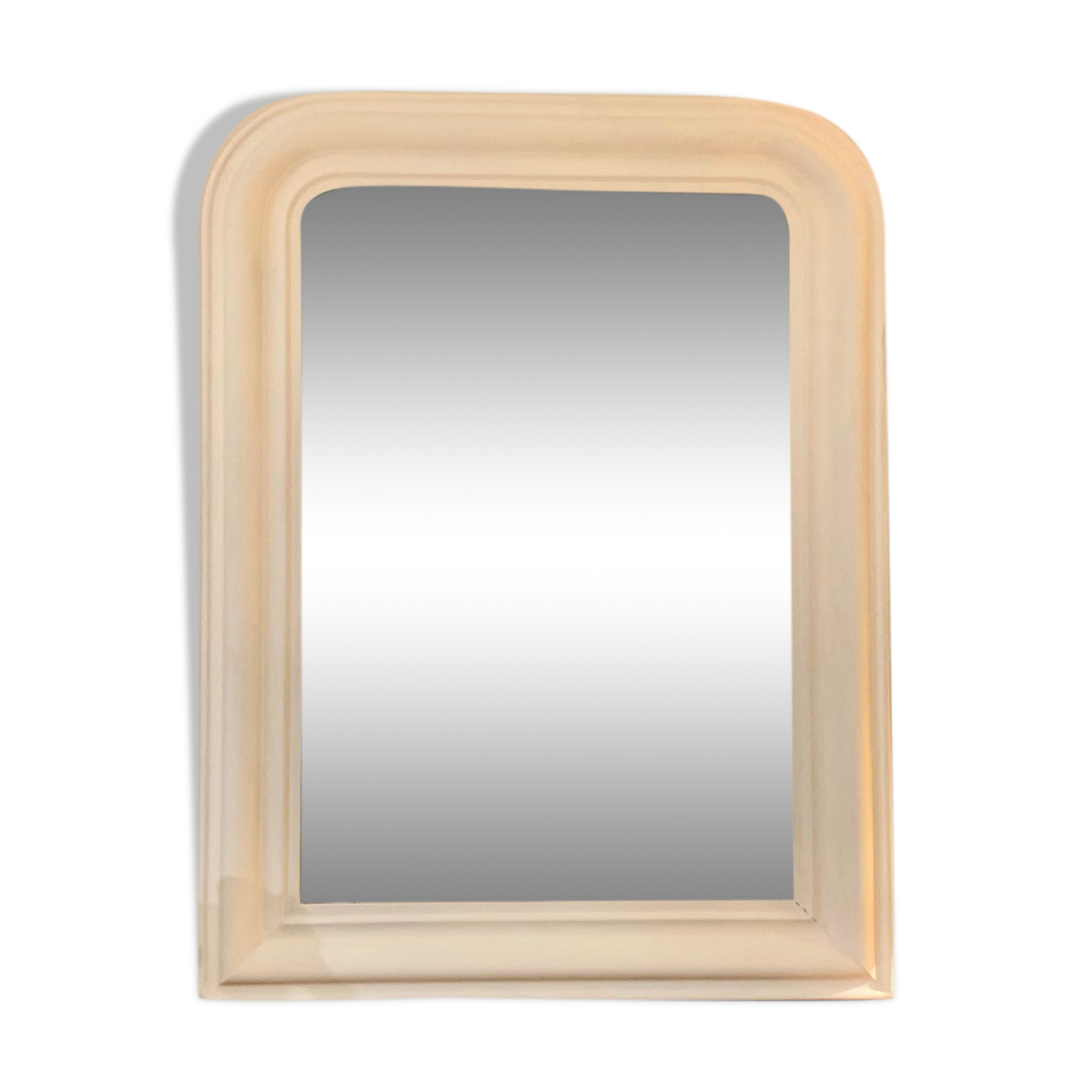 White Louis-Philippe mirror