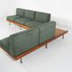 Mid-Century Modern Sofa, Saporiti, Italy, 1960s - New Upholstery