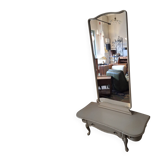 Vintage Boho standing mirror 1970-80