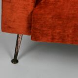 Fauteuil 50's Terracotta