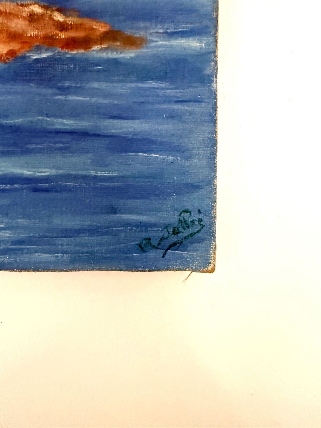 Oil on canvas by Raymond JAFFRÉ (1918-2003)