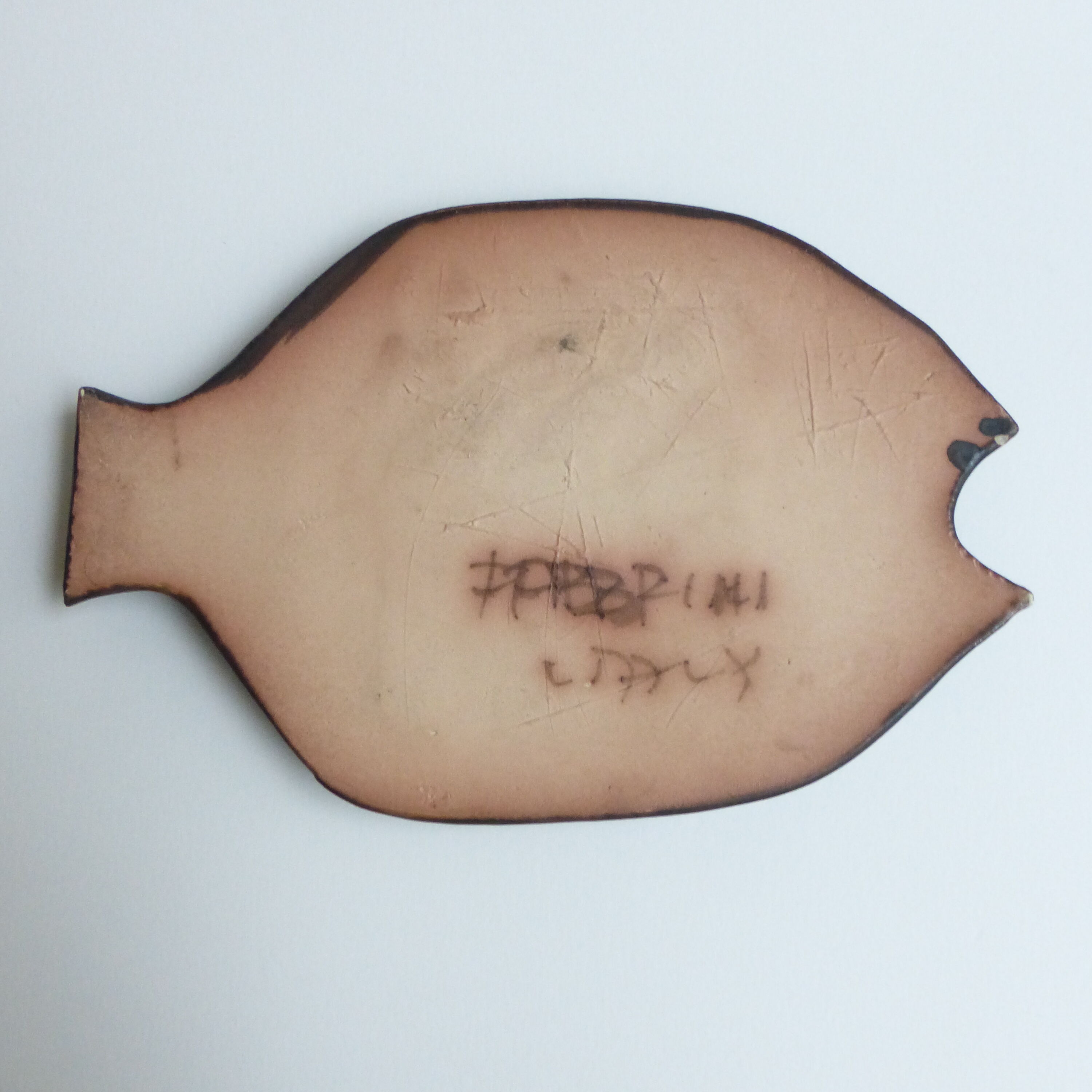 Italian ceramic pocket Federico Fabbrini 1960's