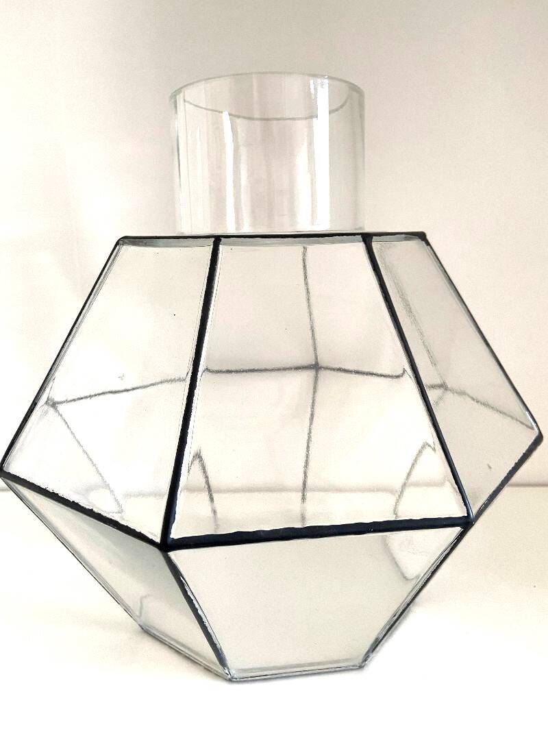 Glass Shade Globe Vintage Ceiling Lamp Glashütte Limbourg Germany