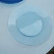 Lot of 6 blue flat plates from Arc-France.