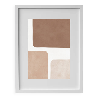 Peinture abstraite encadrée