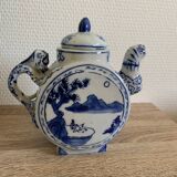 Chinese porcelain moon teapot