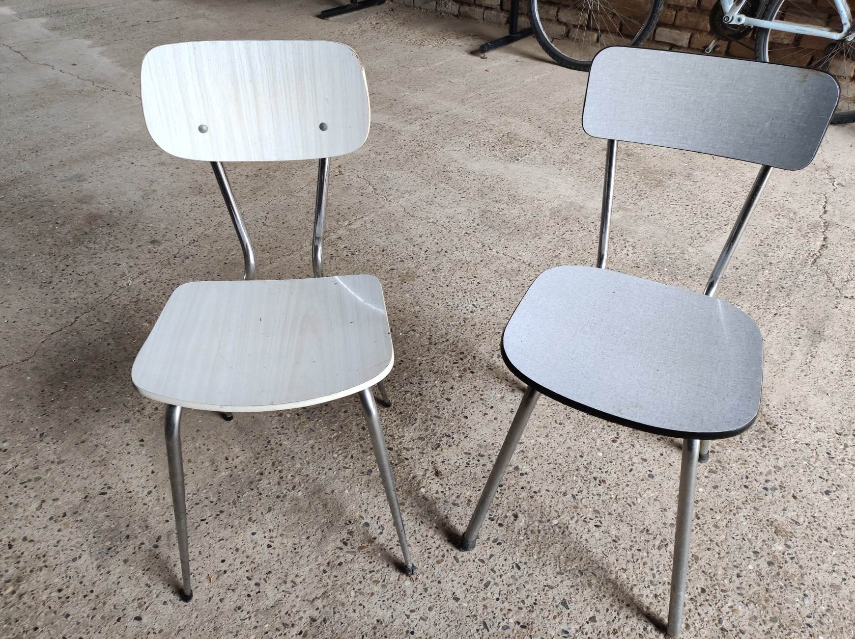 Formica chairs