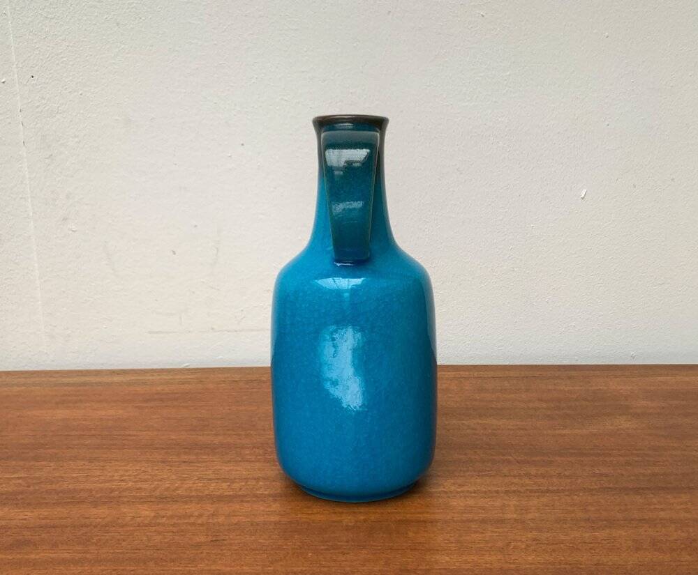 Mid-century German ceramic carafe vase by Ursula Beyrau for Gräflich Ortenburg Keramik, 1960s.
