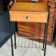 Old vintage bedside