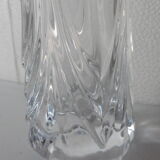 Cut crystal vase
