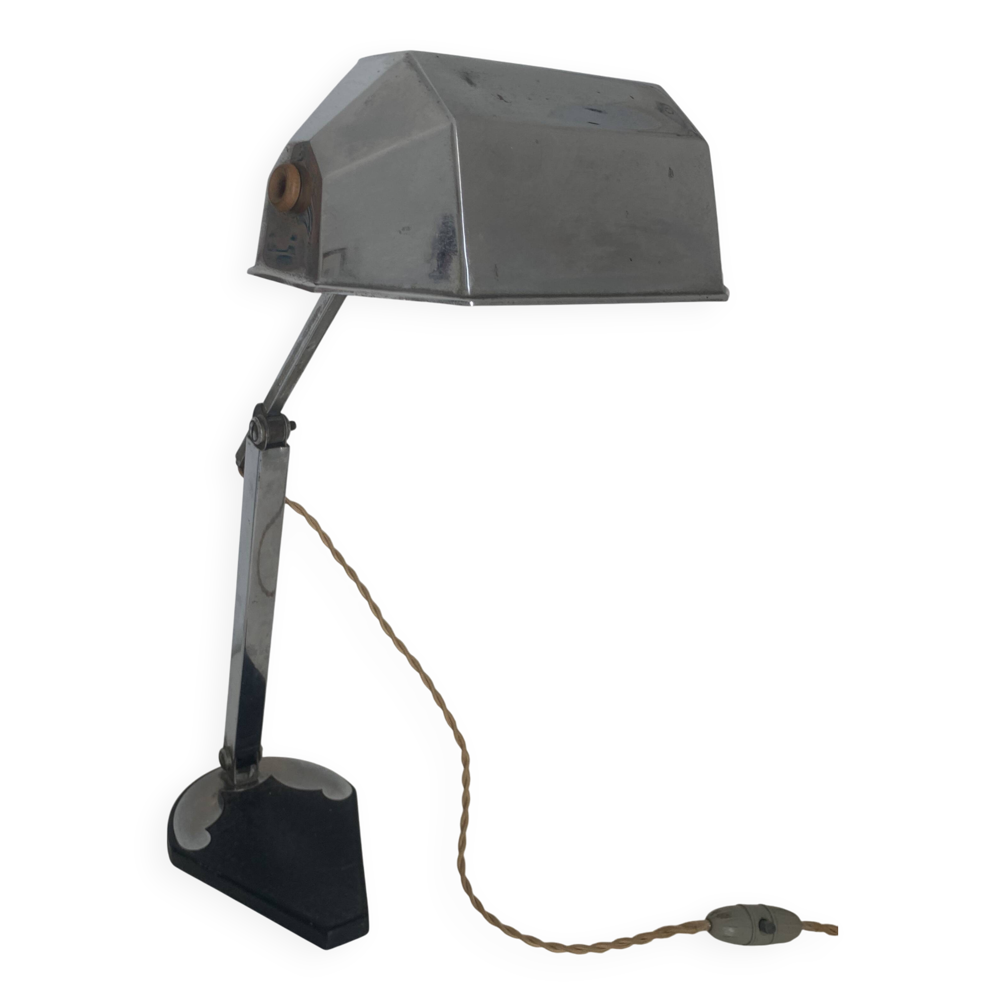 Vintage 1930s Art Deco L'Artisanat Français desk lamp - 45 cm