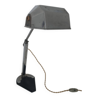 Lampe vintage 1930 Art Déco L'Artisanat Français de bureau - 45 cm