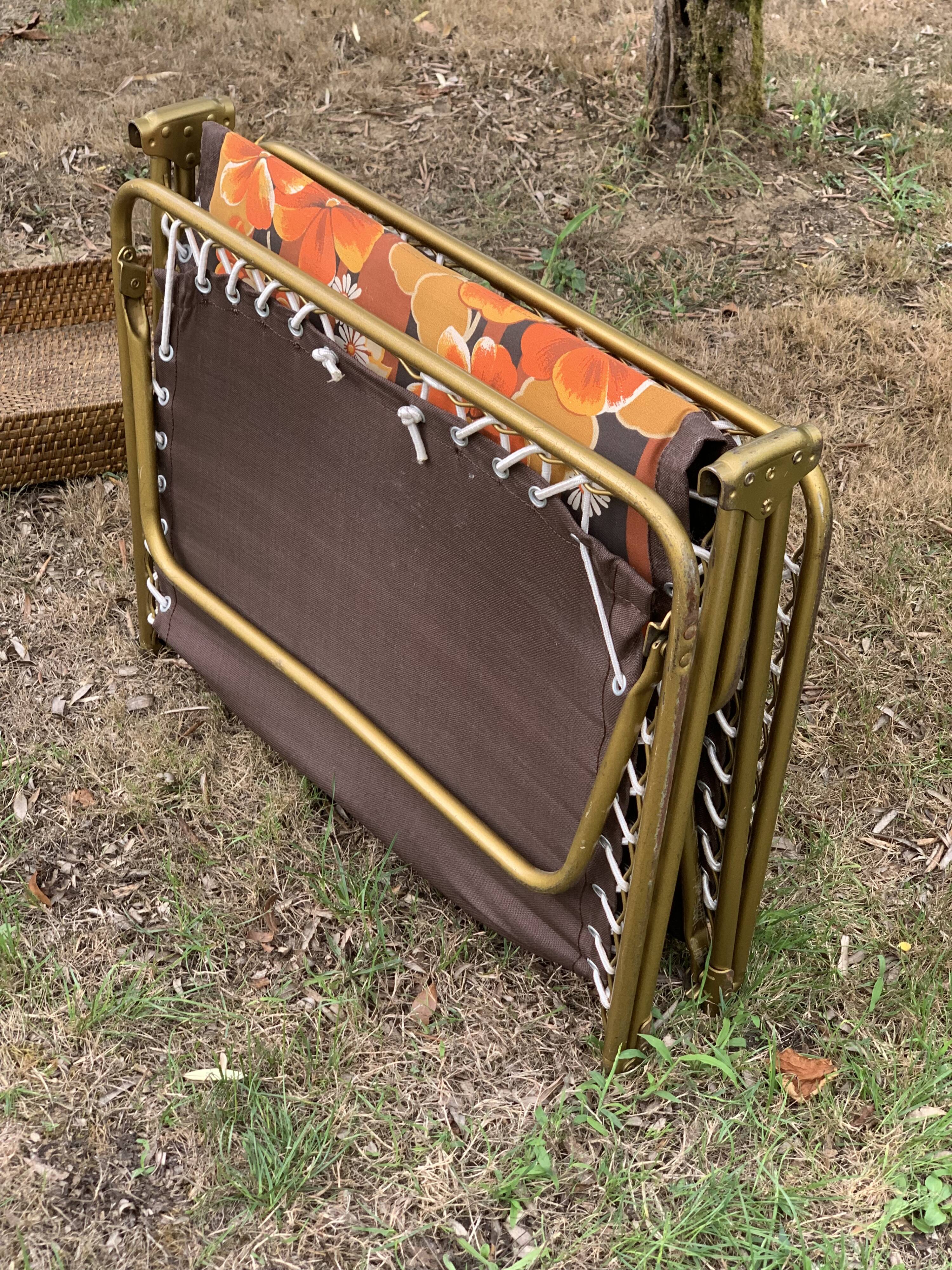 Vintage Lafuma camp bed