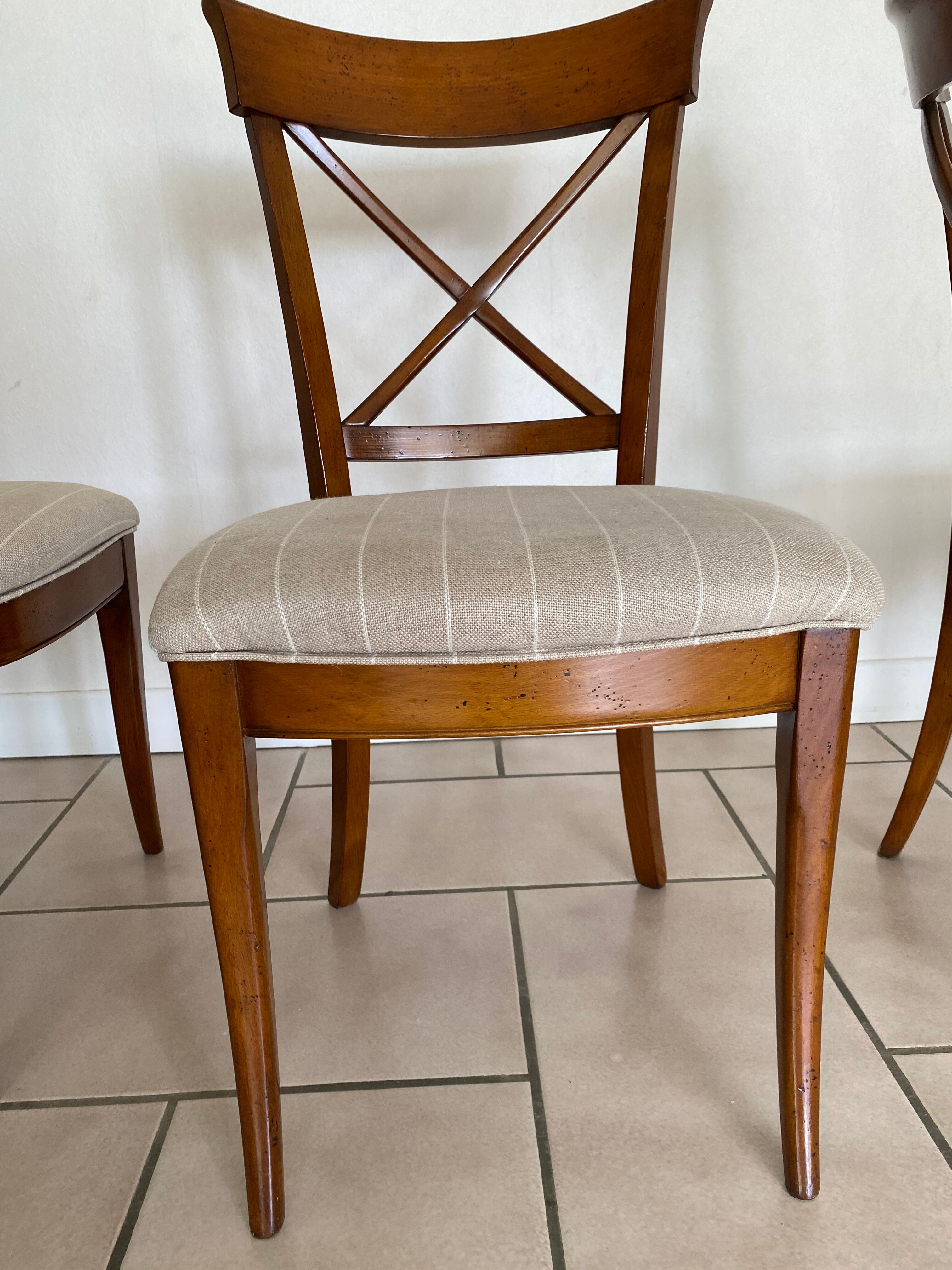 4 chaises Hauteville Roche Bobois