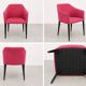 Lot de 2 fauteuils Pedrali LAJA – Design italien – Alessandro Busana