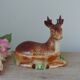 Deer pâté dish, vintage ceramic terrine