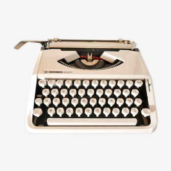 Hermes baby ivory vintage typewriter revised
