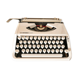 Hermes baby ivory vintage typewriter revised