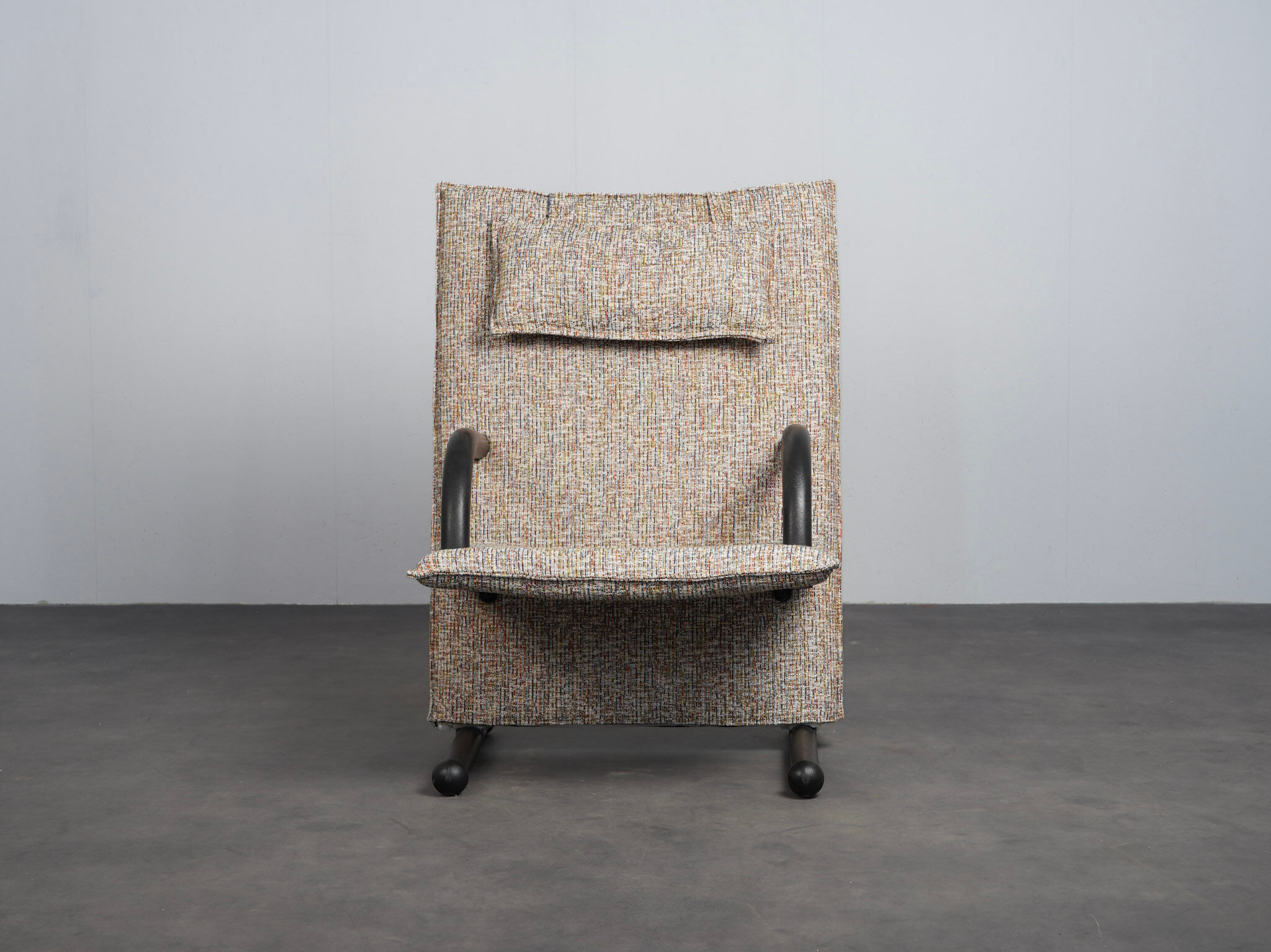 Fauteuil T-Line par Burkhard Vogtherr pour Arflex, Italie, années 1980.