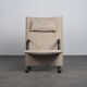 Fauteuil T-Line par Burkhard Vogtherr pour Arflex, Italie, années 1980.