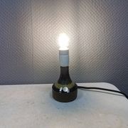 Pied de lampe de table en céramique de la marque suédoise Laholms, années 1980