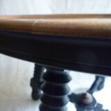 Table basse ronde vintage