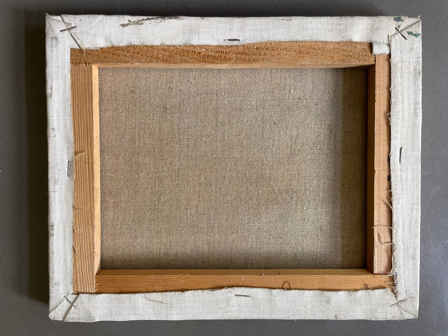 Vintage 70s still life painting with onion