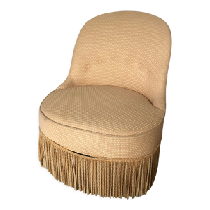 fauteuil crapaud vintage