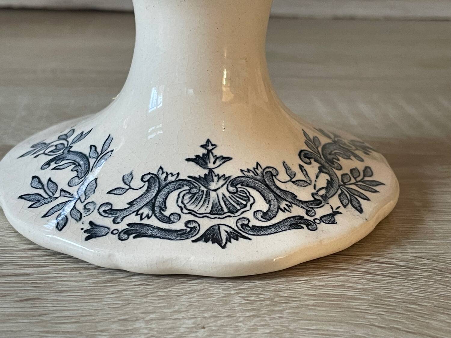 Longchamp flat pedestal compotier