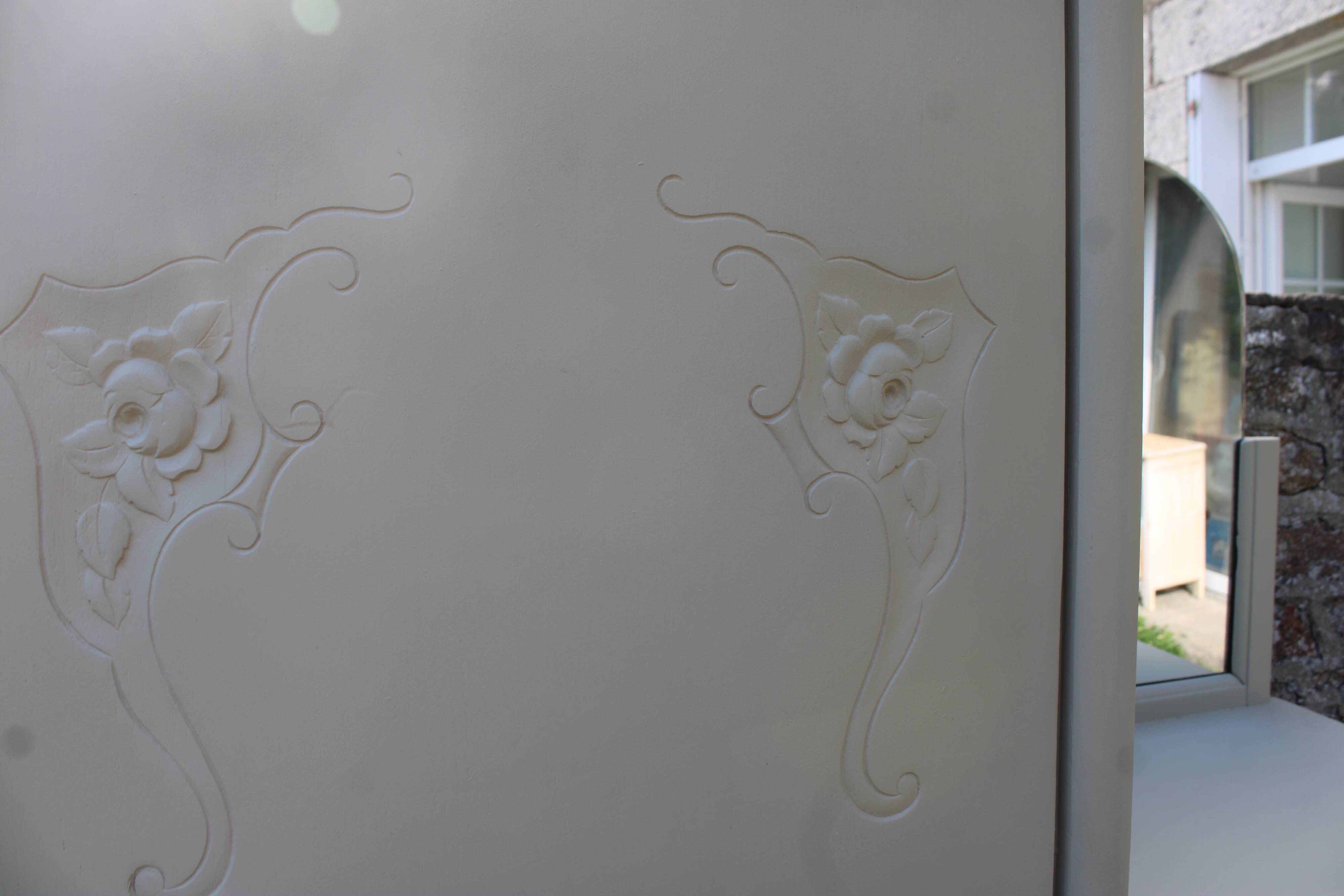 Asymmetrical art deco wardrobe