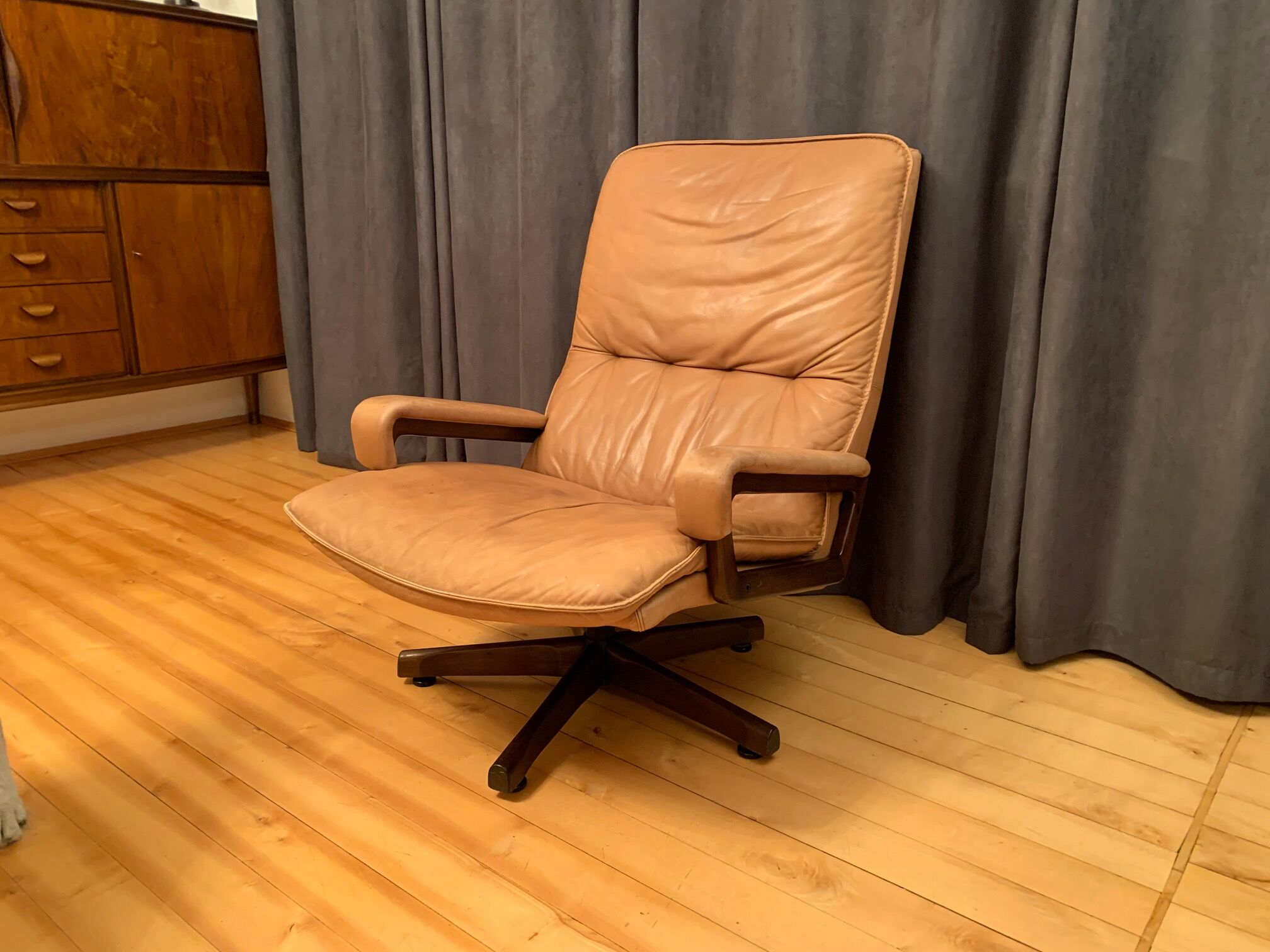 King Strässle armchair by Andre Vandenbeuck, WK, Germany, 1960s