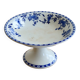 Antique Dresden porcelain compote in blue and white – Fruit bowl