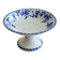 Antique Dresden porcelain compote in blue and white – Fruit bowl
