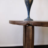 Old wooden side table