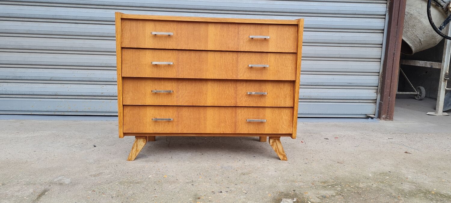 Commode pied compas 1960