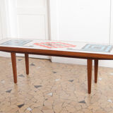 Seventies mosaic coffee table