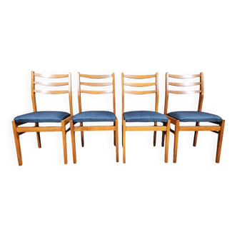 4 chaises scandinaves, 1960